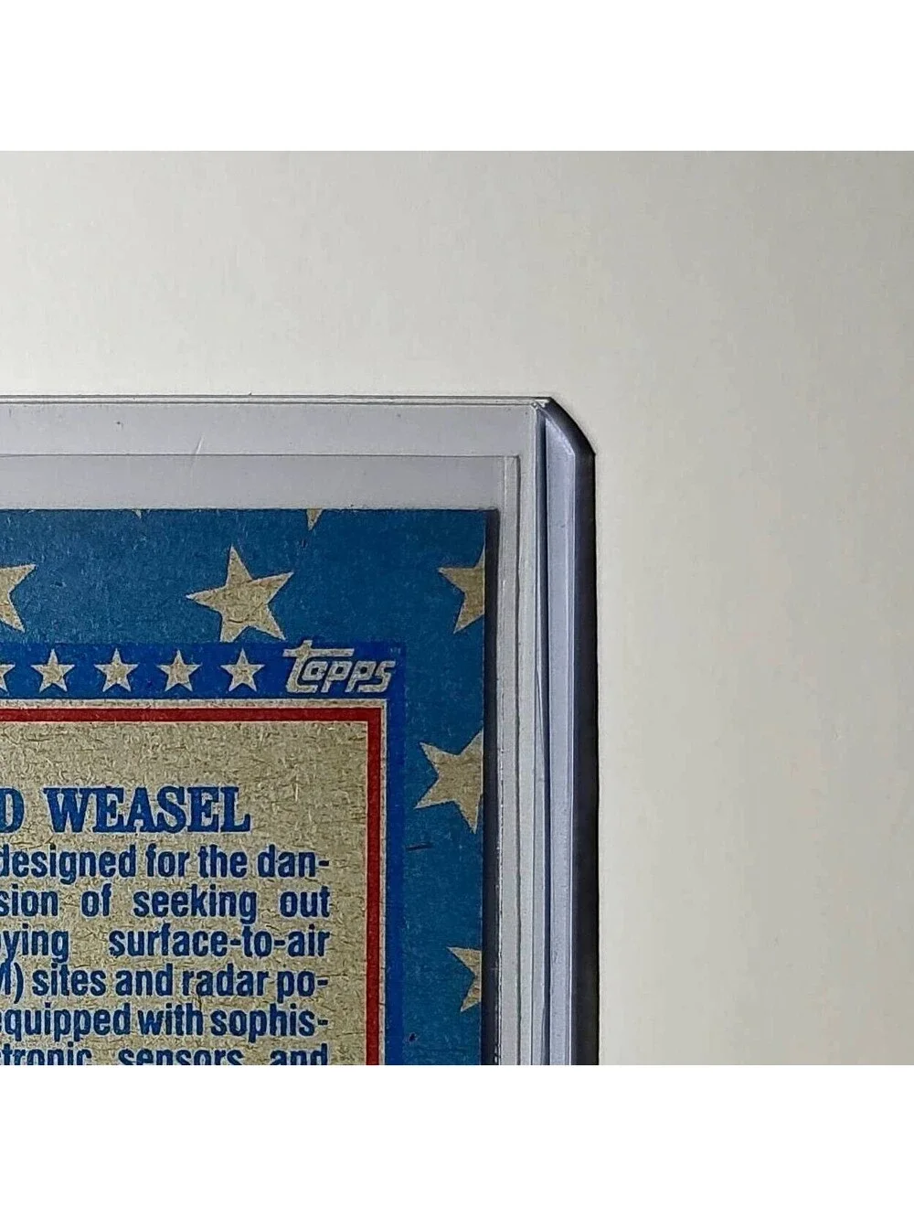 Wild Weasel 1991 Topps Desert Storm #113 Card